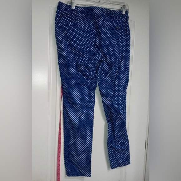 Michael Kor Blue and white polka dot capri pants - Picture 2 of 5